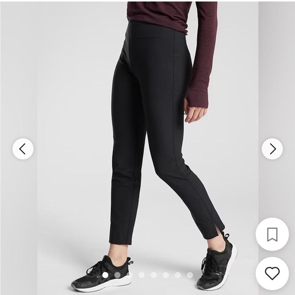Athleta Pants - ATHLETA WOMENS XL BLACK TROUSERS PANTS